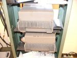 Front side of the GE Mastr II 2 meter receive & transmit radios.