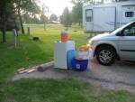 Highlight for Album: Camping at Ambush Park - Benson, MN