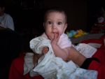 Summer Joy, Daughter of Matt & Shannon Hennen.  Born 6-20-02
Picture taken 12-23-02
