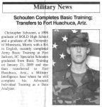 2/10/2005 Olivia Times-Journal:  Chris Schouten