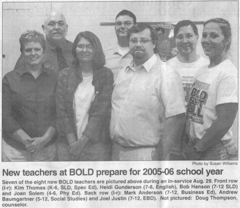 9/8/2005 Olivia Times-Journal: Andrew Baumgartner