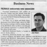 2/22/2007 Olivia Times-Journal: Joe Haen