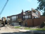 Highlight for Album: 1999 demolition of the Olivia high school building