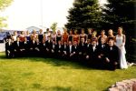 Some of the couples from the senior prom