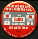 1997 Homecoming button