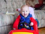Buckled up and ready to go cruising!