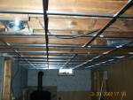 Highlight for Album: Basement Ceiling Remodel