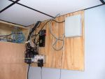 Cable TV distribution finished, camera & Tivo modulators connected