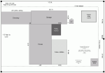 Drawing of property, with our "future" addition laid out.
