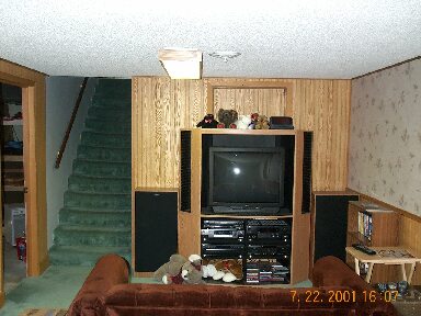 placement of entertainment center
