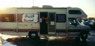 Our ride after the wedding